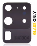 Replacement Back Camera Lens (Glass Only) With Adhesive Compatible with Samsung Galaxy S20 Ultra 5G