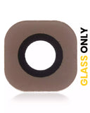 Replacement Back Camera Lens (Glass Only) With Adhesive Compatible with Samsung Galaxy S6 / S6 Edge (Gold)