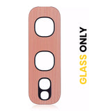 Replacement Back Camera Lens (Glass Only) With Adhesive Compatible with Samsung Galaxy S10E (Flamingo Pink)