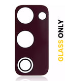 Replacement Back Camera Lens (Glass Only) With Adhesive Compatible with Samsung Galaxy S20 FE 4G / 5G (Cloud Red) (10 Pack)