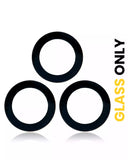 Replacement Back Camera Lens (Glass Only) With Adhesive Compatible with Samsung Galaxy S21 5G / S21 Plus 5G (3 Piece Set)