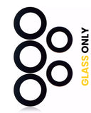Replacement Back Camera Lens (Glass Only) With Adhesive Compatible with Samsung Galaxy A72 (A725 / 2021) / A52 (A525 / 2021) / A52 5G (A526 / 2021)