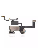Replacement Earpiece Speaker With Proximity Sensor Cable Compatible with Apple iPhone 12 / 12 Pro (Warning: Soldering Required For Face ID Functionality) (Premium)