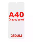 Replacement OCA Compatible with Samsung Galaxy A40 (A405 / 2019) (10 Pack) (250um)