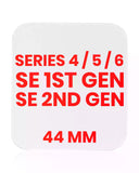 Replacement OCA Compatible with Apple Watch Series 4 / 5 / SE (1st / 2nd Gen) / Series 6 (44MM) (10 Pack)