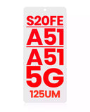 Replacement OCA Compatible with Samsung Galaxy S20 FE / A51 / A51 5G (10 Pack)