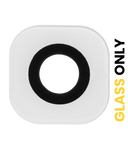 Replacement Back Camera Lens (Glass Only) With Adhesive Compatible with Samsung Galaxy S6 / S6 Edge (White) (10 Pack)