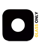 Replacement Back Camera Lens (Glass Only) With Adhesive Compatible with Samsung Galaxy S6 / S6 Edge (Black Sapphire) (10 Pack)