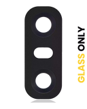 Replacement Back Camera Lens (Glass Only) With Adhesive Compatible with LG G6 (Astro Black)