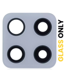 Replacement Back Camera Lens (Glass Only) With Adhesive Compatible with Samsung Galaxy A42 5G (A426 / 2020) (Prism Dot Gray)