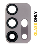 Replacement Back Camera Lens (Glass Only) With Adhesive Compatible with Motorola Moto G10 (XT2127-2 / 2021) (Iridescent Pearl)