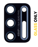 Replacement Back Camera Lens (Glass Only) With Adhesive Compatible with Motorola Moto G Stylus 6.8" (XT2115 / 2021) (Aurora Black)