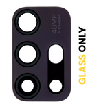 Replacement Back Camera Lens (Glass Only) With Adhesive Compatible with Motorola Moto G10 (XT2127-2 / 2021) / G10 Power (XT2127-4 / 2021) (Aurora Gray)
