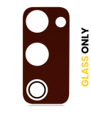 Replacement Back Camera Lens (Glass Only) With Adhesive Compatible with Samsung Galaxy S20 FE 4G / 5G (Cloud Orange)