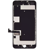 Replacement LCD Assembly With Steel Plate Compatible with Apple iPhone 8 Plus (Aftermarket) (Black)