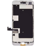 Replacement LCD Assembly With Steel Plate Compatible with Apple iPhone 8 Plus (Aftermarket) (White)