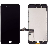 Replacement LCD Assembly With Steel Plate Compatible with Apple iPhone 7 Plus (Aftermarket) (Black)