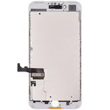 Replacement LCD Assembly With Steel Plate Compatible with Apple iPhone 7 Plus (Aftermarket) (White)