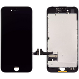 Replacement LCD Assembly With Steel Plate Compatible with Apple iPhone 7 (Aftermarket) (Black)