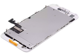 Replacement LCD Assembly With Steel Plate Compatible with Apple iPhone 7 (Aftermarket) (White)