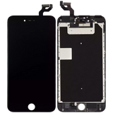Replacement LCD Assembly With Steel Plate Compatible with Apple iPhone 6S Plus (Refurbished) (Black)