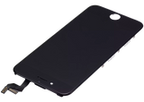 Replacement LCD Assembly With Steel Plate Compatible with Apple iPhone 6S (Refurbished) (Black)