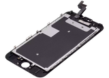 Replacement LCD Assembly With Steel Plate Compatible with Apple iPhone 6S (Refurbished) (Black)