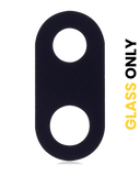 Replacement Back Camera Lens (Glass Only) With Adhesive Compatible with BlackBerry KEY2 (BBF100 Series) (10 Pack)