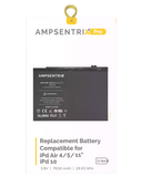 Replacement Battery Compatible with Apple iPad Air 4 (2020) / iPad Air 5 / iPad Air 11"(2024) / iPad 10 (2022) (AmpSentrix Pro)