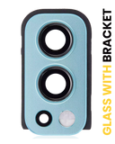 Replacement Back Camera Lens With Bracket Compatible with OnePlus Nord 2 5G (Blue Haze)