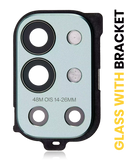 Replacement Back Camera Lens With Bracket Compatible with OnePlus 9R (Green)
