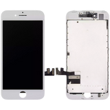 Replacement LCD Assembly With Steel Plate Compatible with Apple iPhone 7 (Refurbished) (White)