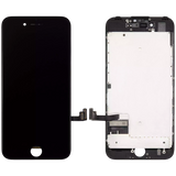 Replacement LCD Assembly With Steel Plate Compatible with Apple iPhone 7 (Refurbished) (Black)
