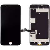 Replacement LCD Assembly With Steel Plate Compatible with Apple iPhone 8 Plus (Aftermarket Pro: XO7 Incell) (Black)