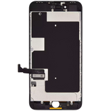 Replacement LCD Assembly With Steel Plate Compatible with Apple iPhone 8 Plus (Aftermarket Pro: XO7 Incell) (Black)