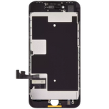 Replacement LCD Assembly With Steel Plate Compatible with Apple iPhone 8 / SE (2020 / 2022) (Aftermarket Pro: XO7 Incell) (Black)