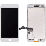 Replacement LCD Assembly With Steel Plate Compatible with Apple iPhone 7 Plus (Aftermarket Pro: XO7 Incell) (White)
