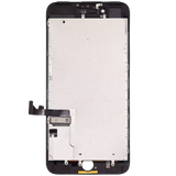 Replacement LCD Assembly With Steel Plate Compatible with Apple iPhone 7 Plus (Aftermarket Pro: XO7 Incell) (Black)