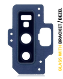 Replacement Back Camera Lens With Bracket / Bezel Compatible with Samsung Galaxy Note 9 (Ocean Blue)