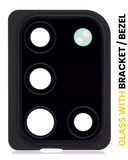 Replacement Back Camera Lens With Bracket / Bezel Compatible with Samsung Galaxy A31 (A315 / 2020) (All Colors)