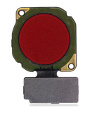 Replacement Fingerprint Reader With Flex Cable Compatible with Huawei Y7 (2019) (Coral Red)
