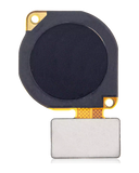 Replacement Home Button With Flex Compatible with Huawei P30 Lite (Black)
