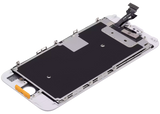 Replacement LCD Assembly With Steel Plate Compatible with Apple iPhone 6S (Aftermarket: AQ7) (White)