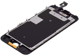 Replacement LCD Assembly With Steel Plate Compatible with Apple iPhone 6S (Aftermarket: AQ7) (Black)