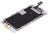 Replacement LCD Assembly With Steel Plate Compatible with Apple iPhone 6S (Aftermarket) (White)