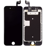 Replacement LCD Assembly With Steel Plate Compatible with Apple iPhone 6S (Aftermarket) (Black)