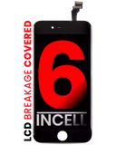 Replacement LCD Assembly Compatible with Apple iPhone 6 (Aftermarket Pro: XO7 Incell) (Black)