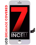Replacement LCD Assembly With Steel Plate Compatible with Apple iPhone 7 (Aftermarket Pro: XO7 Incell) (White)
