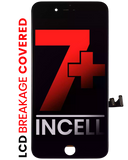 Replacement LCD Assembly With Steel Plate Compatible with Apple iPhone 7 Plus (Aftermarket Pro: XO7 Incell) (Black)