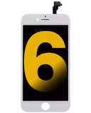 Replacement LCD Assembly Compatible with Apple iPhone 6 (Refurbished) (White)
